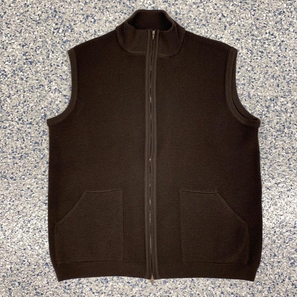 Vitoria Rocchetti - wool sweater vest L